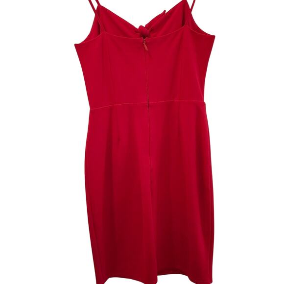 Adelyn Rae Red Dress Size Small - Picture 2 of 10